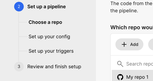 setup pipeline